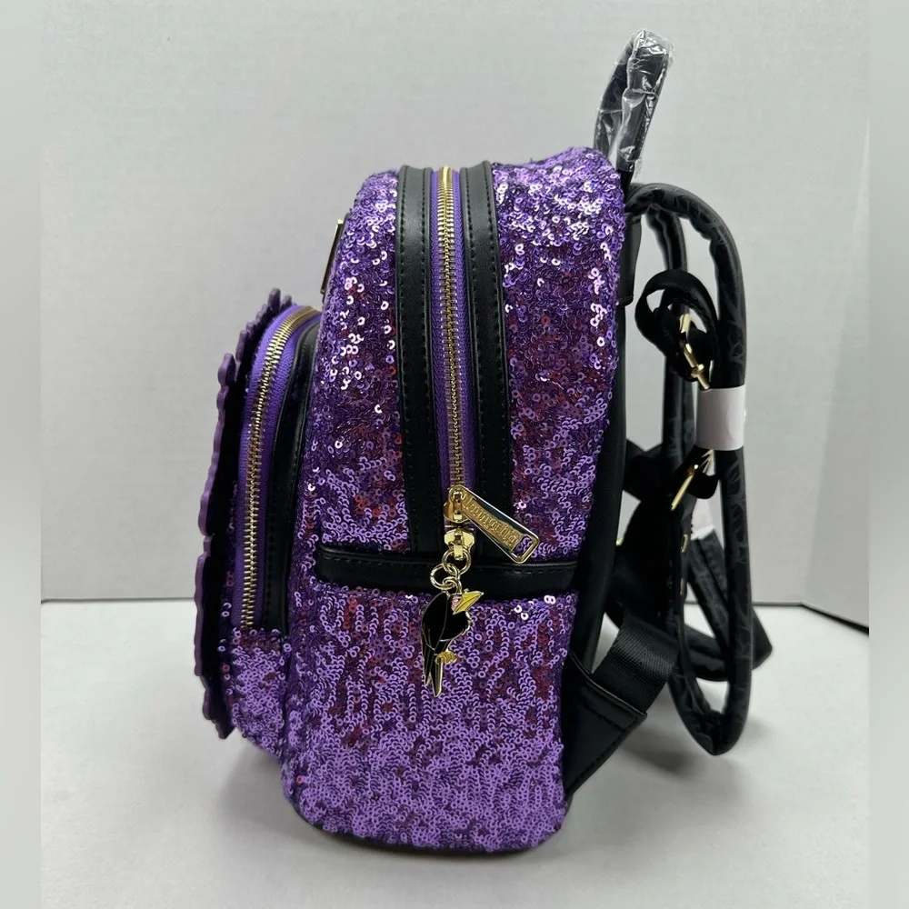 Loungefly Disney Sleeping Beauty Maleficent Lenticular Mini Backpack UK Exc